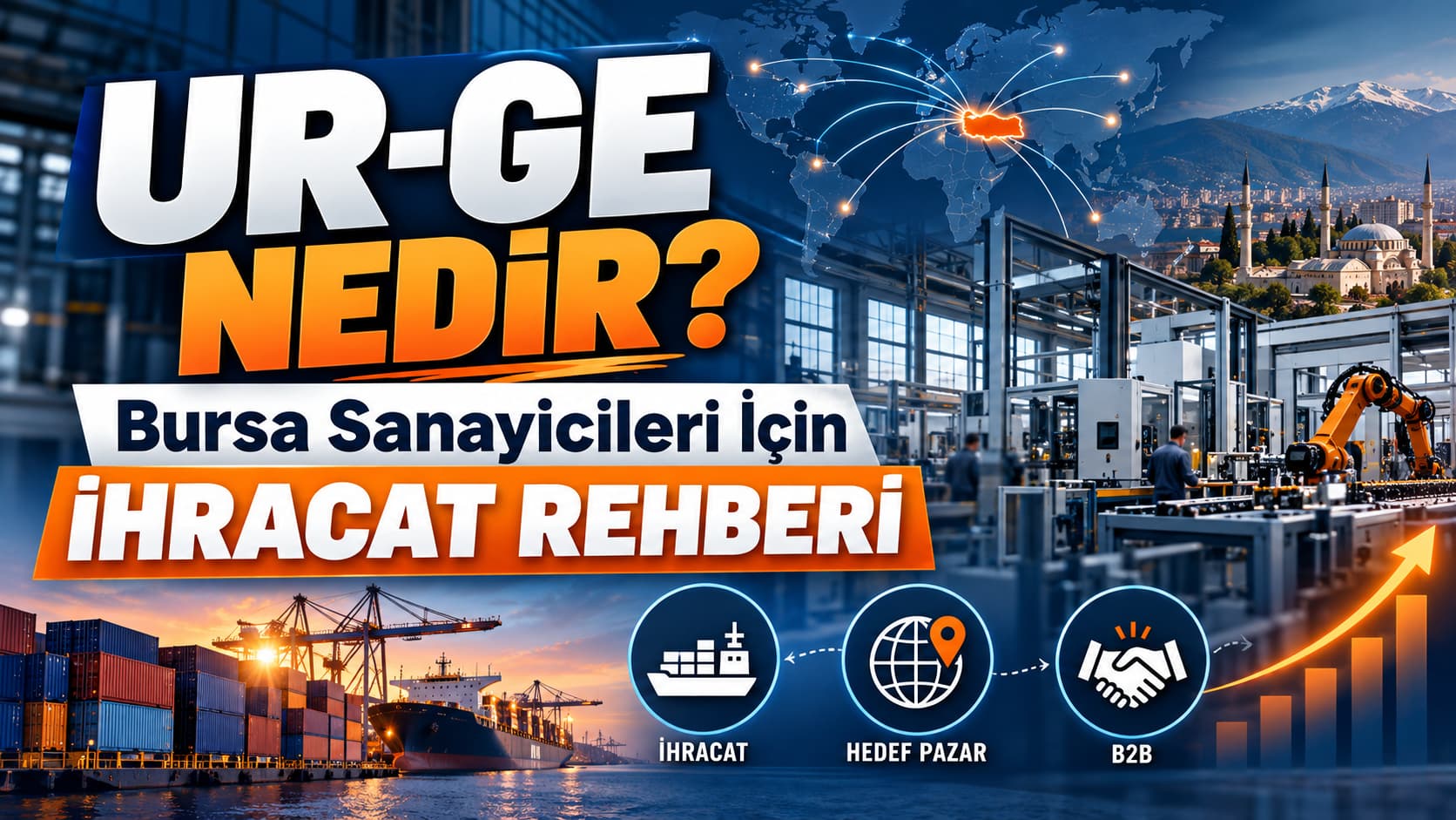 UR-GE Nedir? Bursa Sanayicileri İçin İhracatta Kümelenme
